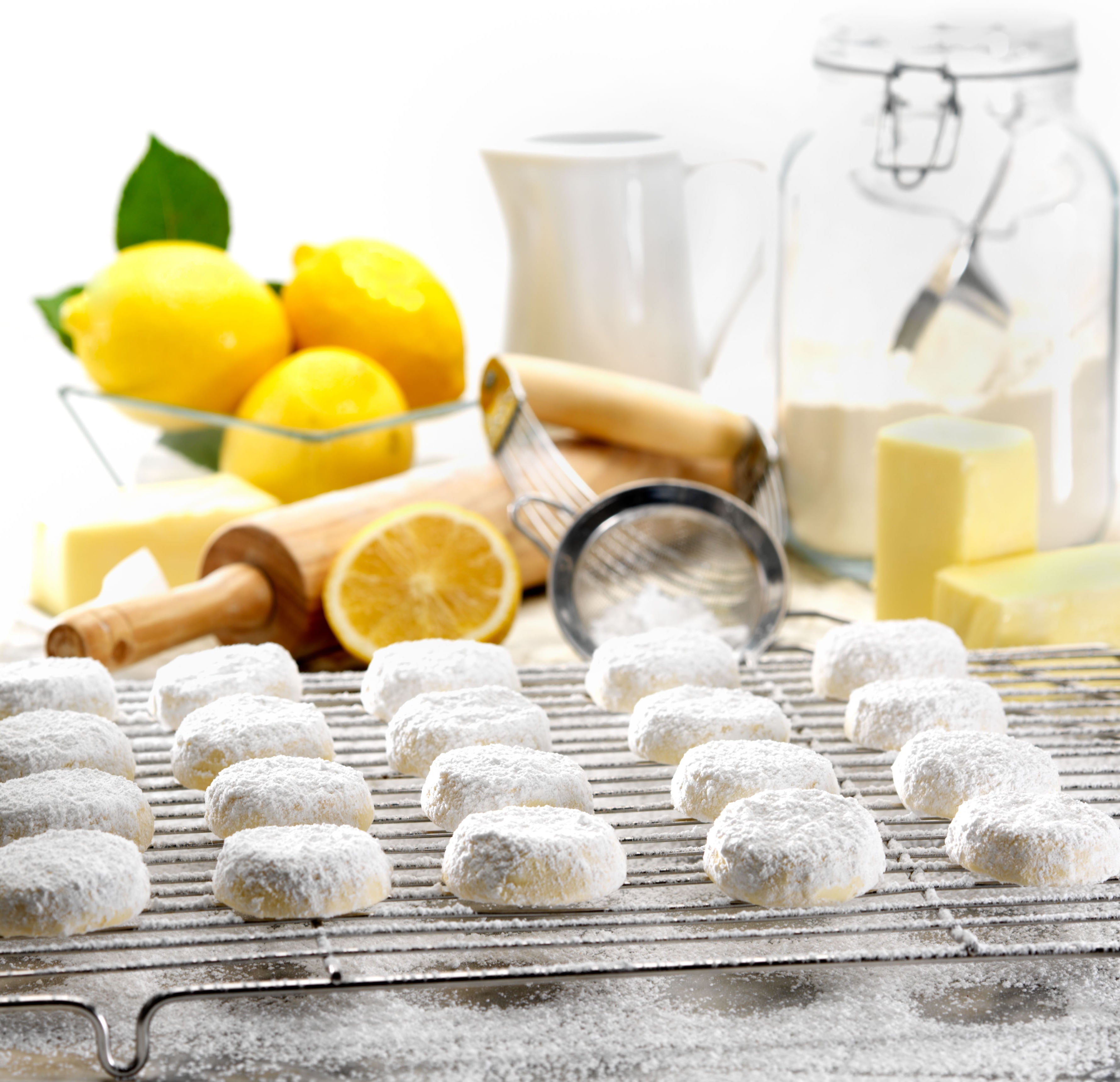 Powderz Lemon Tea Cookies 6oz. – Cranberry Sweets & More