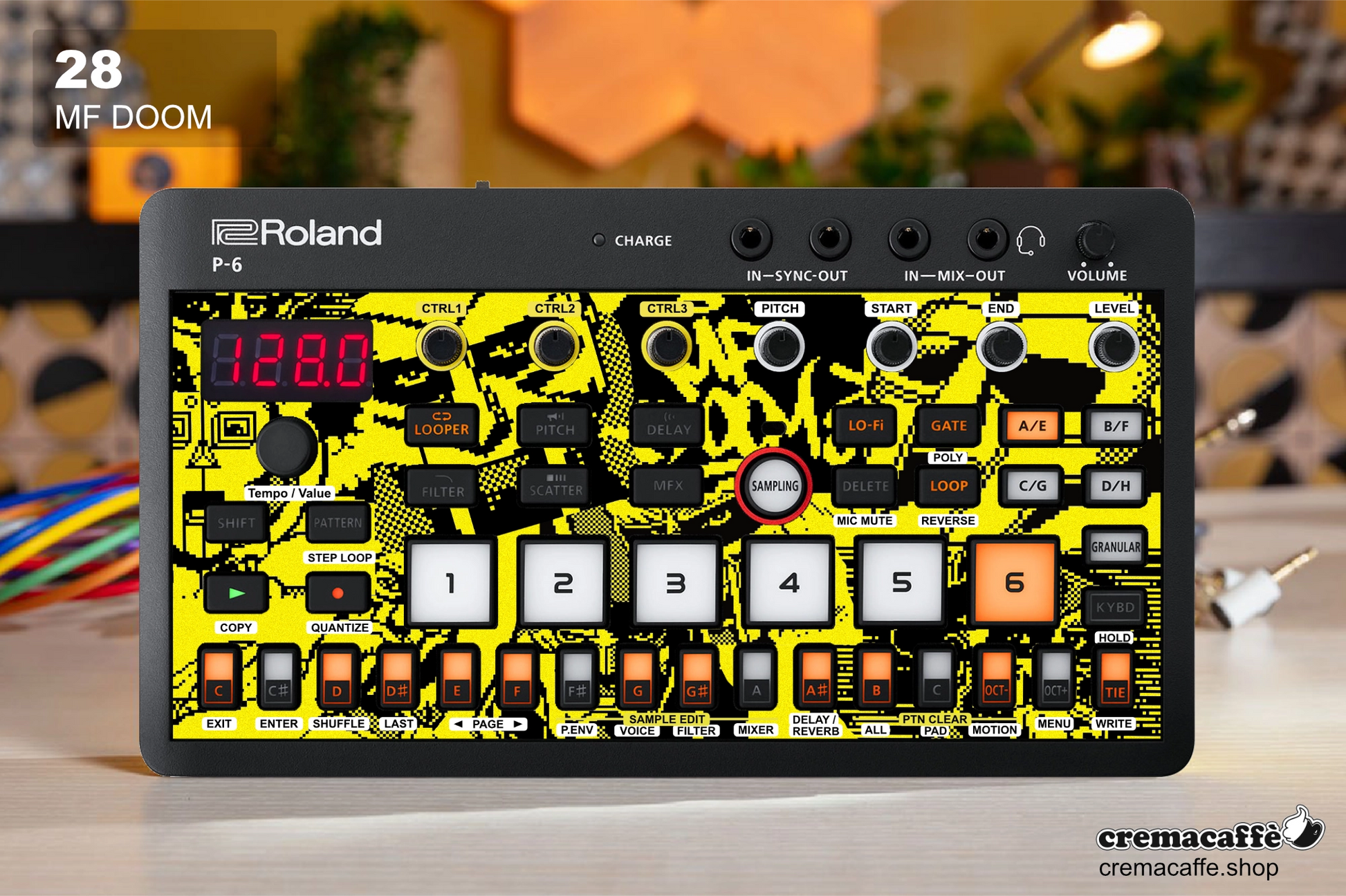 Roland P-6 Creative Sampler Accessories – Cremacaffè Design
