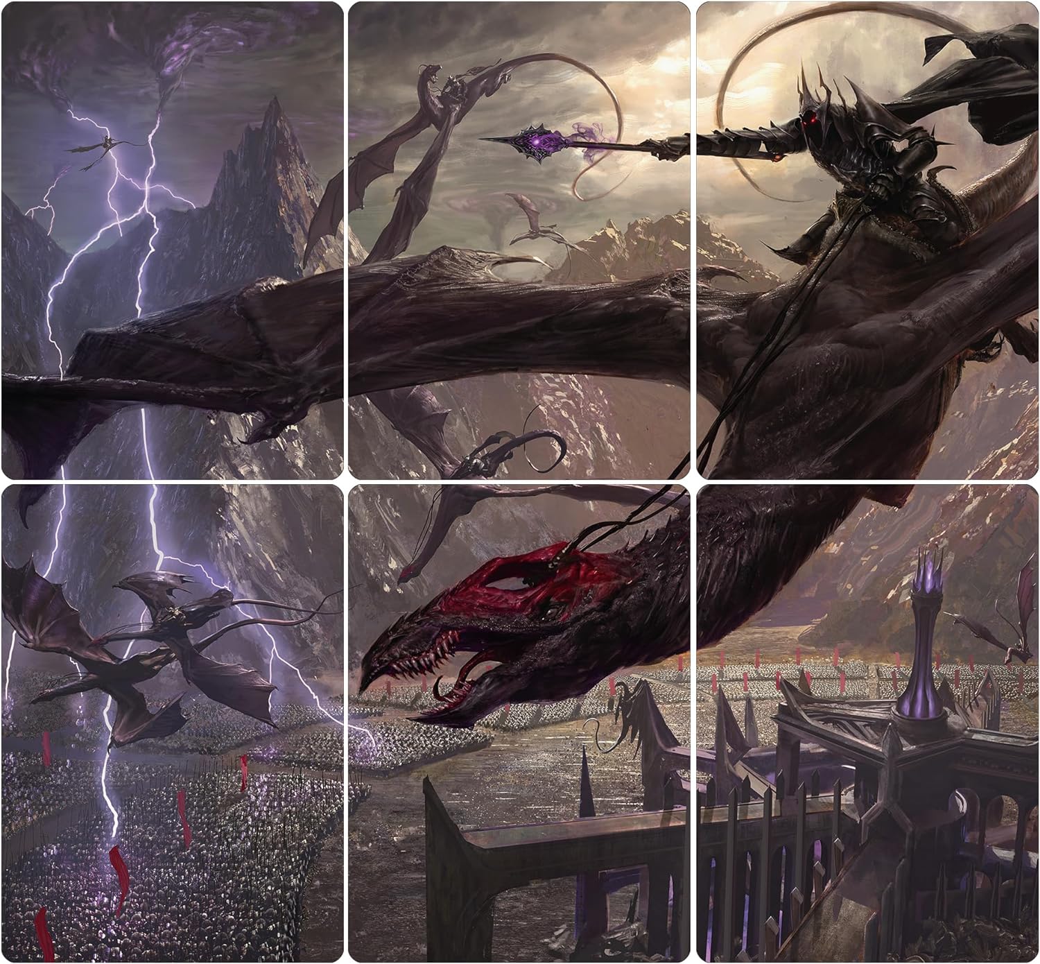 Lord of the Rings - Scene Box - Flight of the Witch King – Crusty
