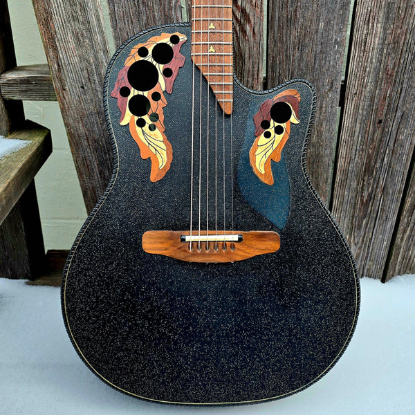 1998 Ovation USA Adamas 1581-5 Black w/OHSC – Cumberland Guitars