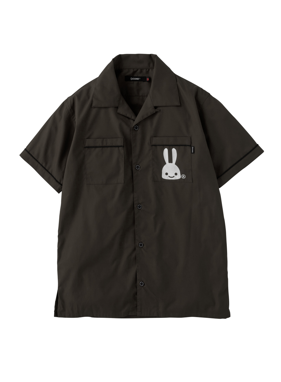 ボーリングシャツ｜ウサギがいる｜CUNE ONLINE STORE