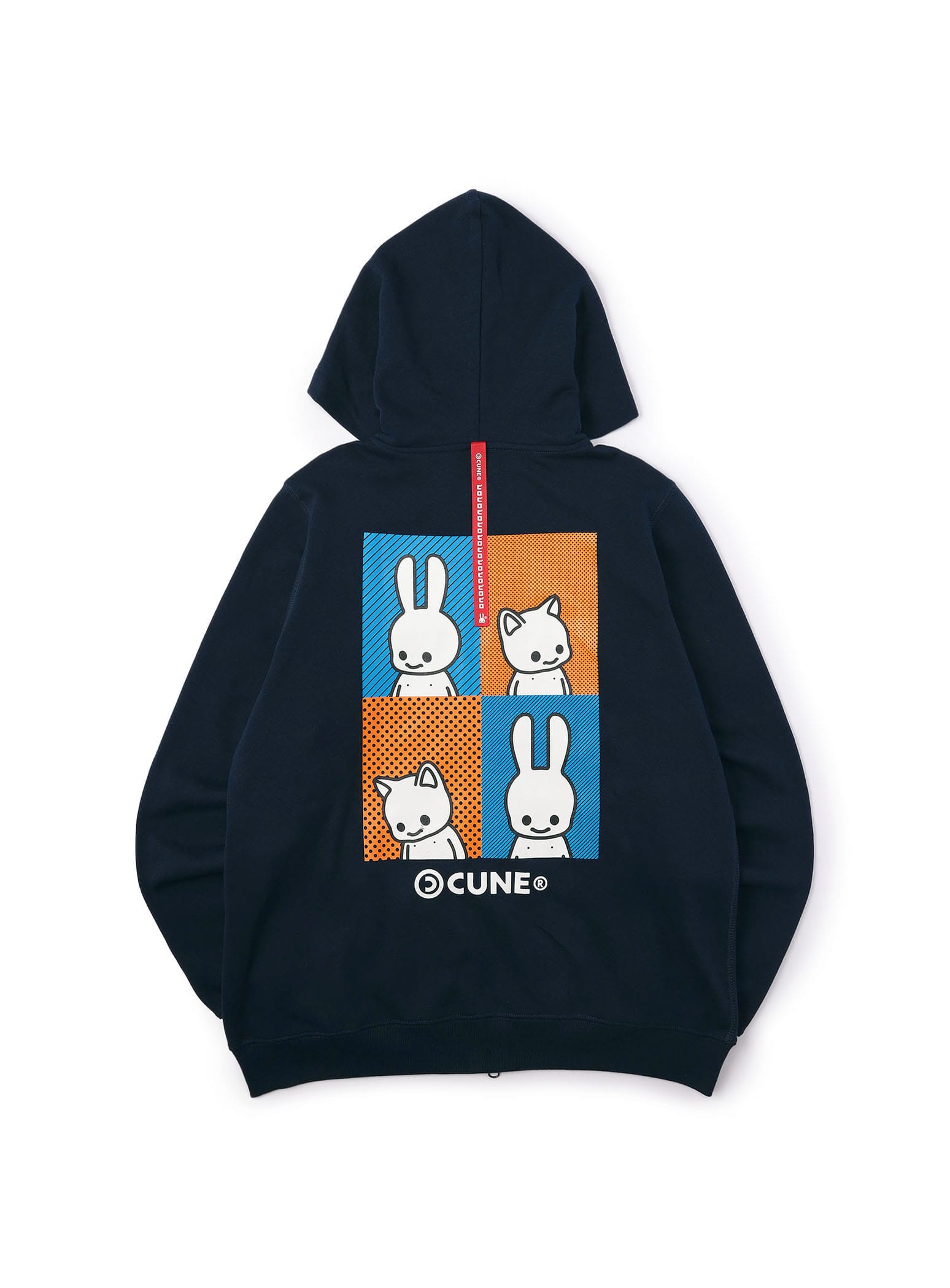 CUNE ZIP PARKA 2 匹｜ウサギがいる｜CUNE ONLINE STORE