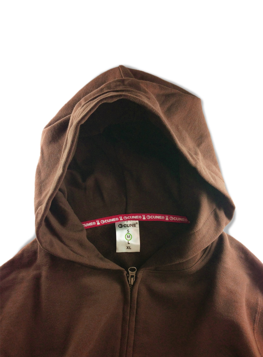 CUNE 復刻ZIPパーカー CUNE TOKYO JAPAN｜ウサギがいる｜CUNE ONLINE STORE