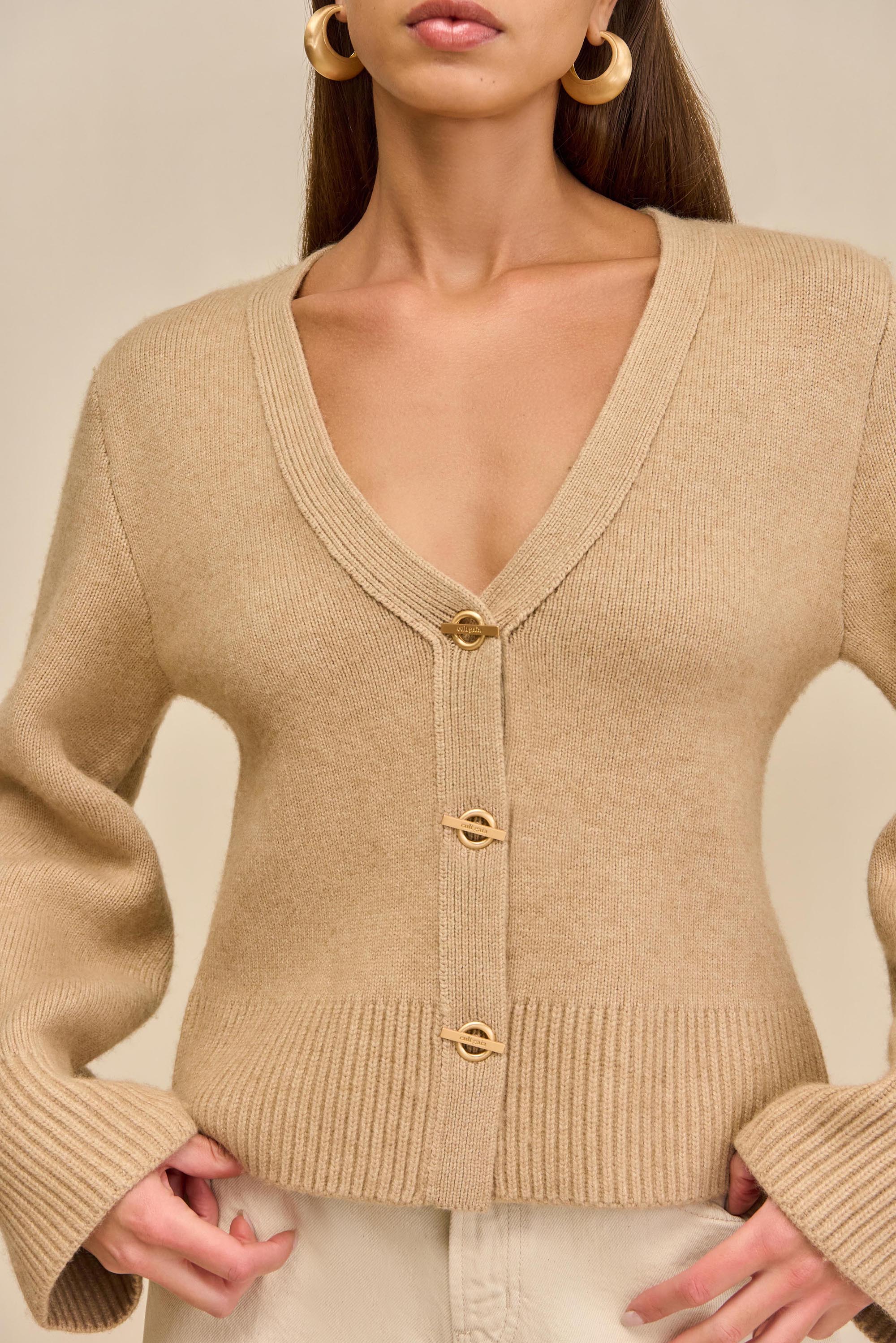 JOS CARDIGAN - BIRCH – CULT GAIA
