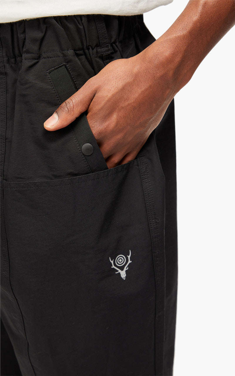 South2 West8 Belted C.S. Pant C/N Grosgrain B-Black