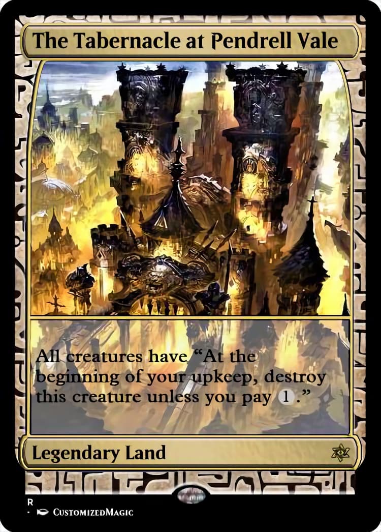 The Tabernacle At Pendrell Vale | Magic The Gathering Proxy Cards