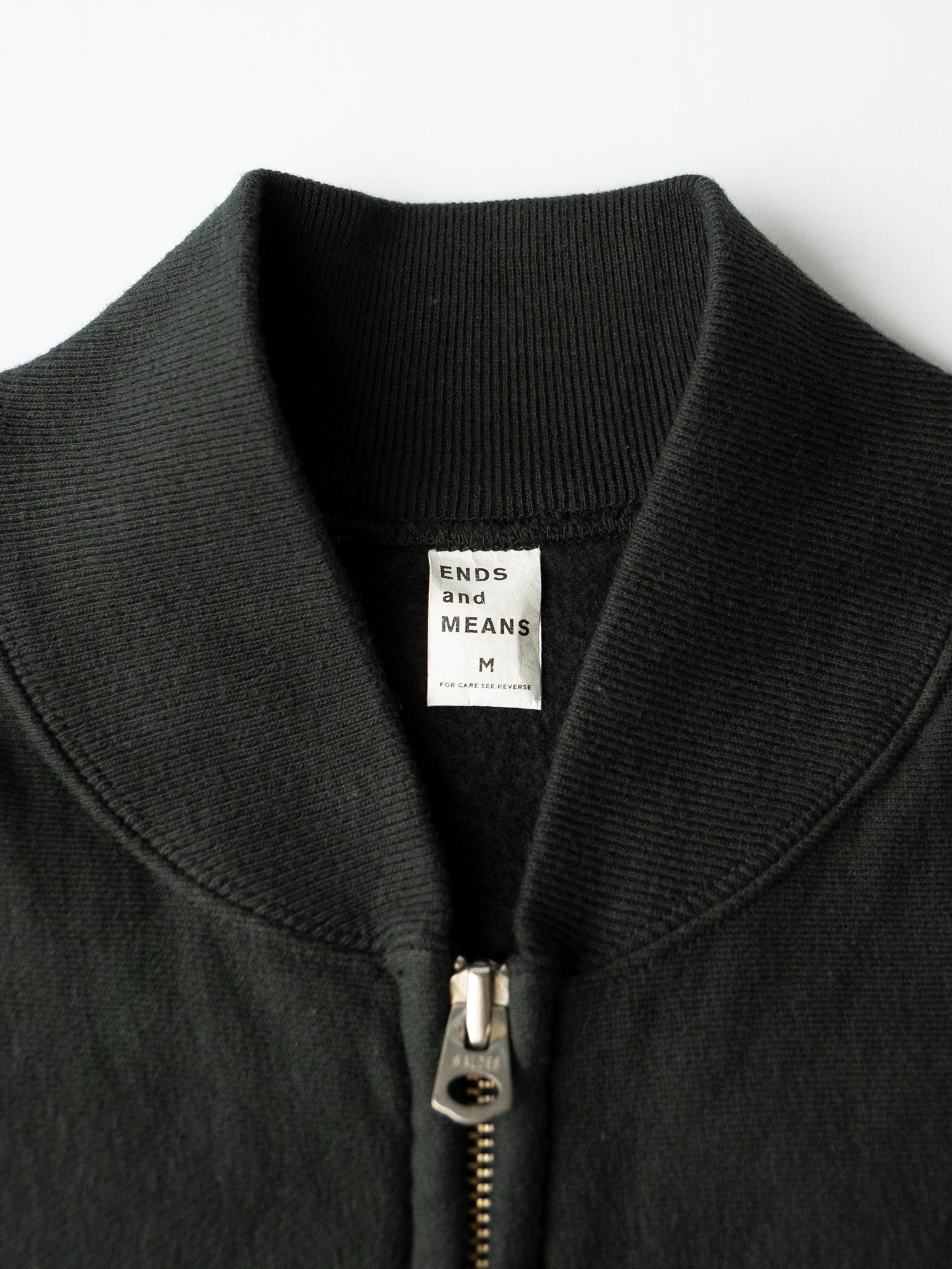 ENDS and MEANS Zip Rib Neck Sweat – CUXTON HOUSE