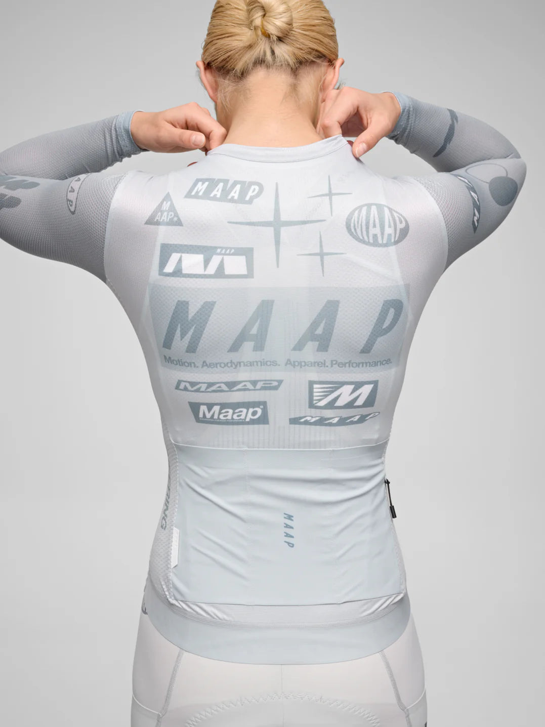MAAP Women's Drome Pro Air LS Jersey 3.0 Ice Gray｜ウィメンズ長袖
