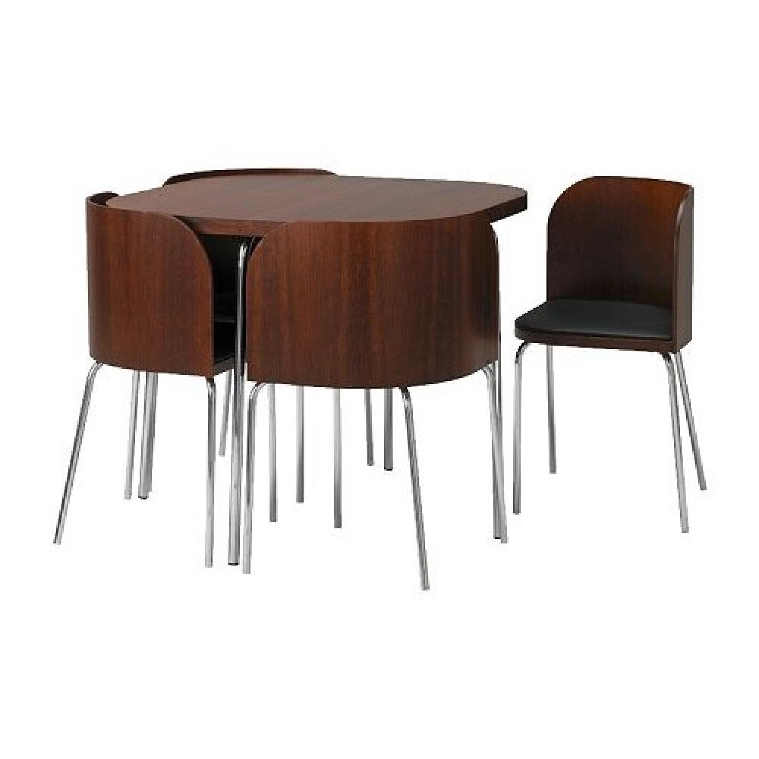 Ikea Fusion Table w/ 4 Chairs - AptDeco