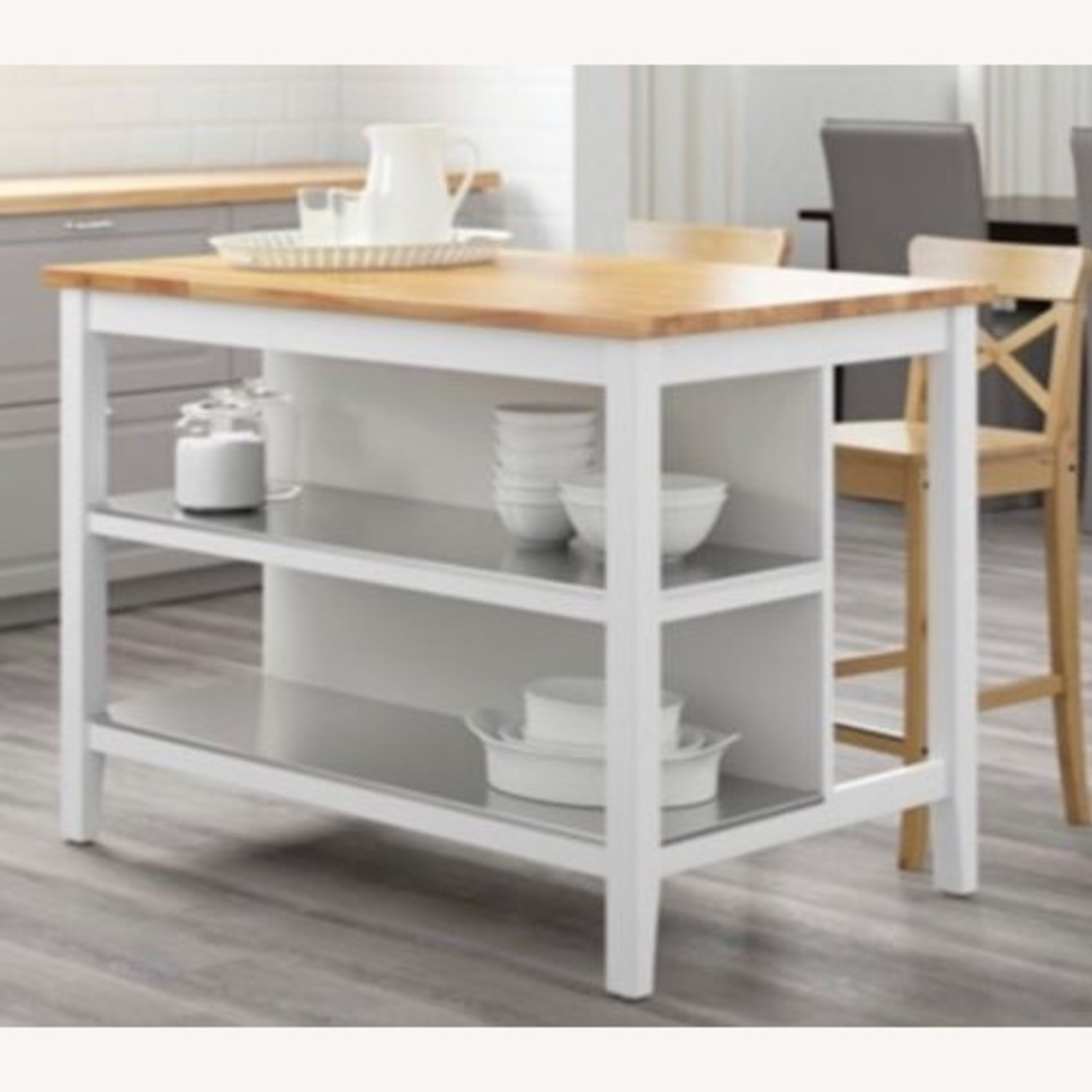IKEA Stenstorp Kitchen Island & Table - AptDeco