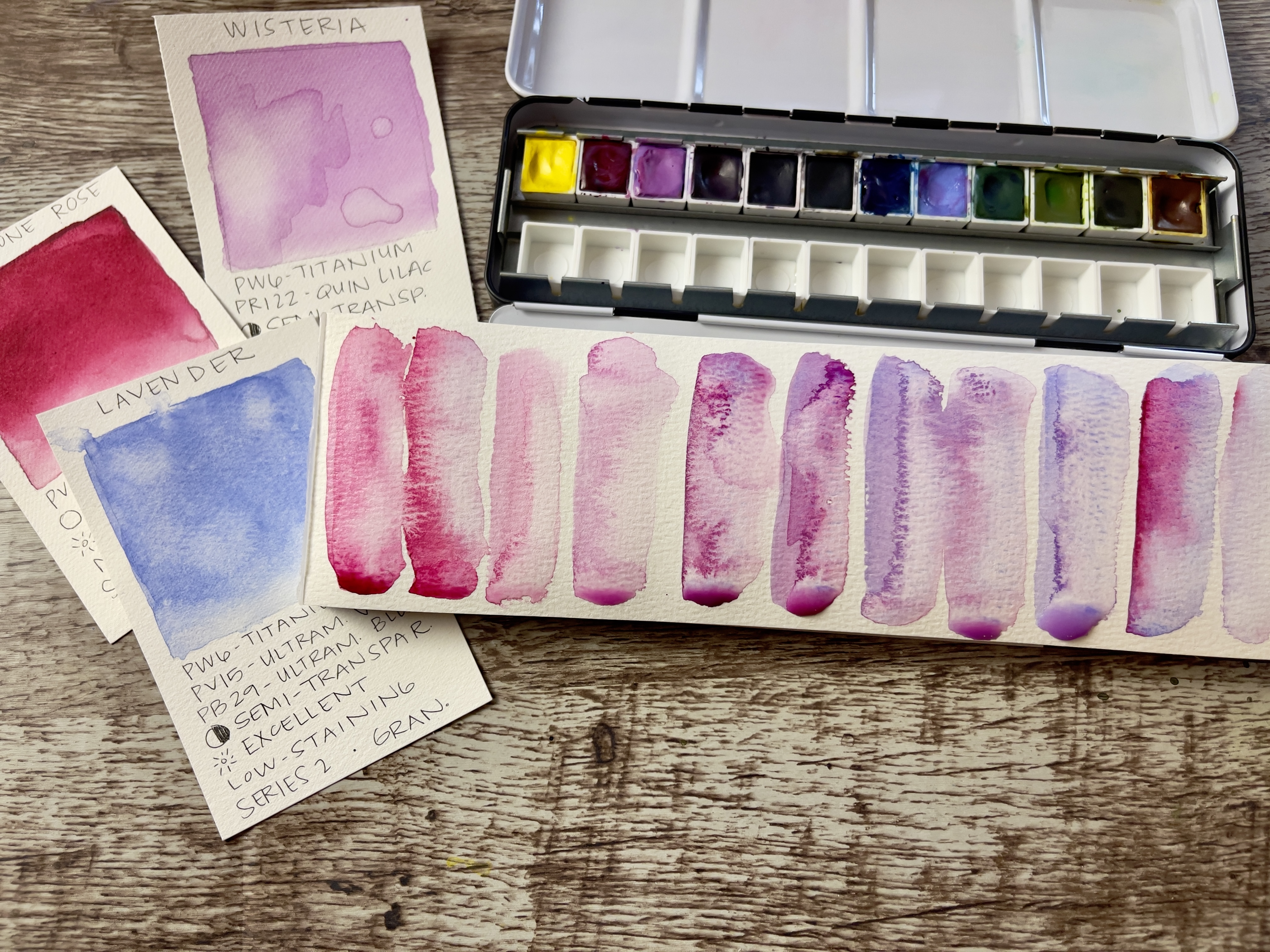 A Closer Look at DANIEL SMITH's “Colors of Inspiration” Watercolor