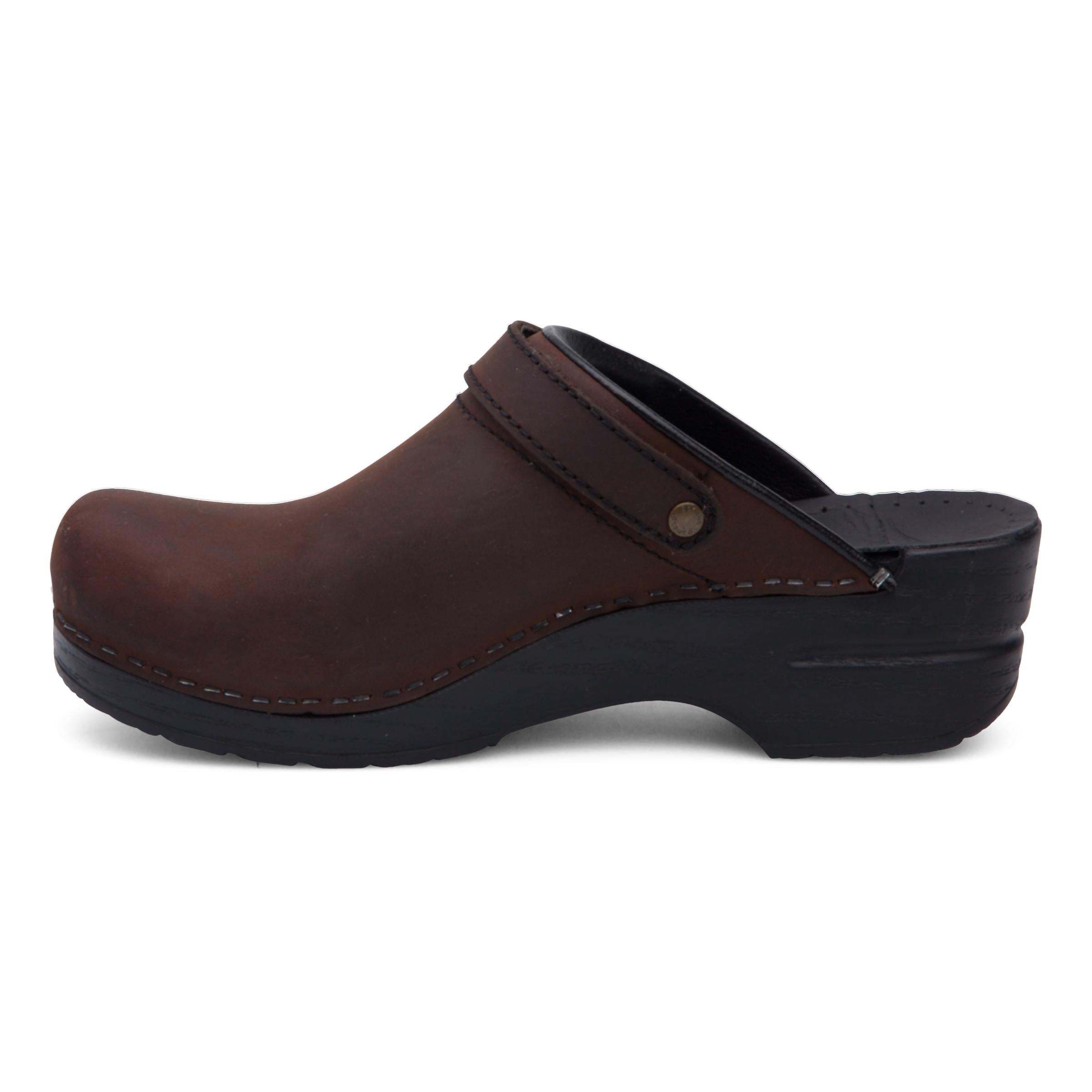 Ingrid Antique Brown/Black – Dansko
