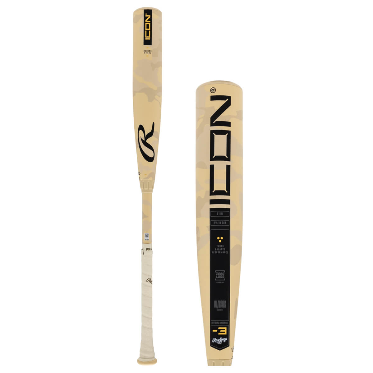 Rawlings Icon BBCOR Baseball Bat: RBB5I3 | JustBats.com
