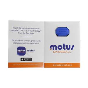 Motus Baseball Throwing and Batting Analysis Sensor System: MOTUS