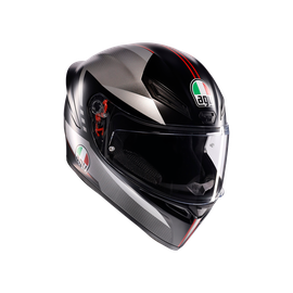 K1 S JIST Asian Fit - SLING MATT BLACK/GREY | AGV ヘルメット