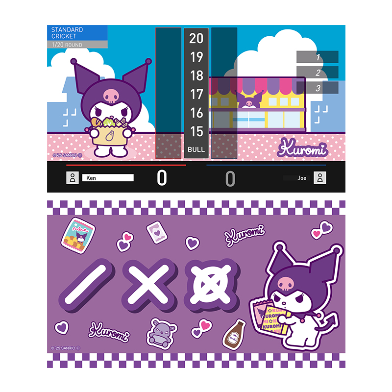 ダーツハイブ店舗限定】サンリオキャラクターズキャラクターダーツ