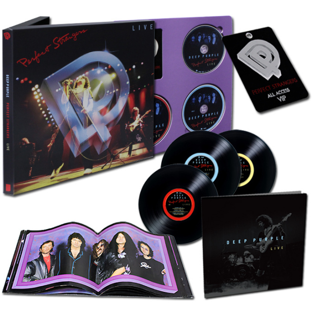 Deep Purple • Perfect Strangers live (Japan import) – darker than blue