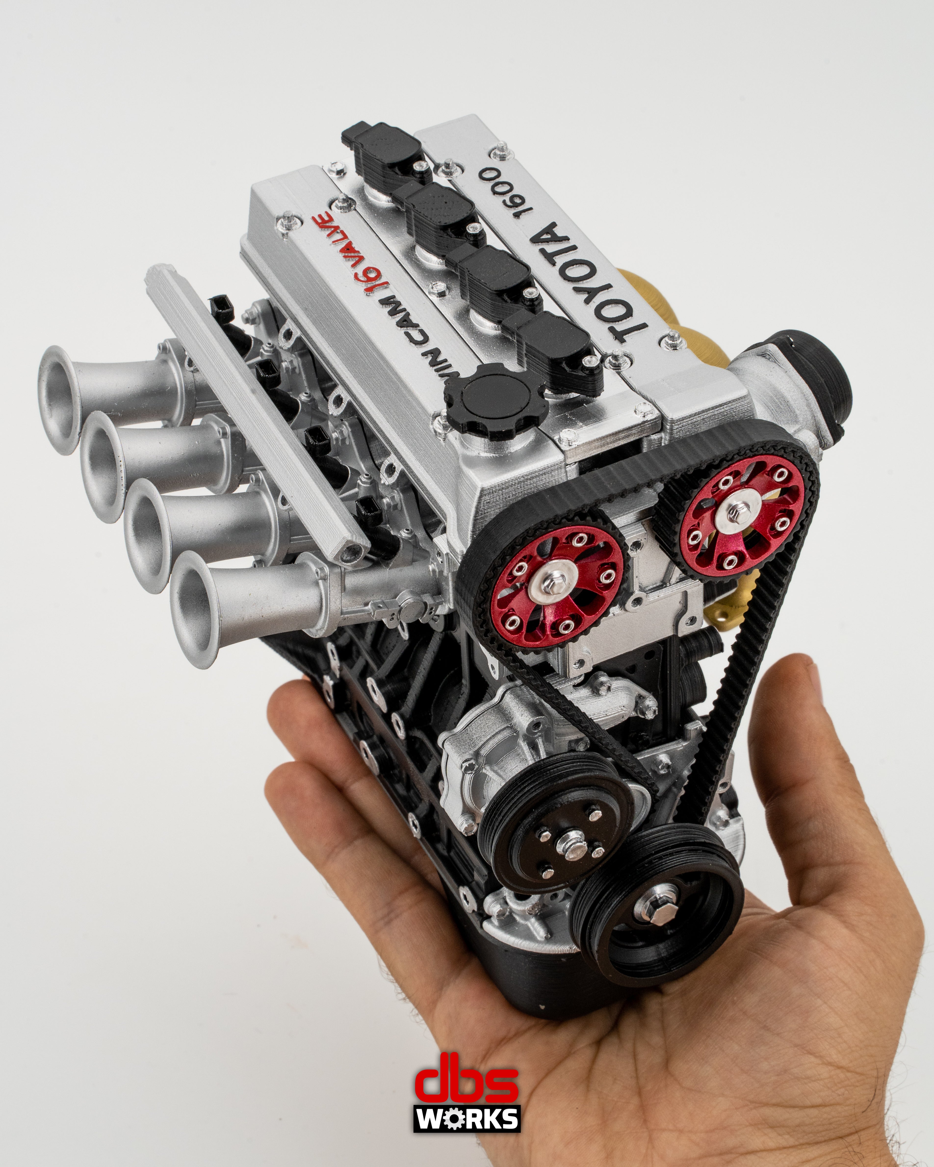 1/4 Toyota 4A-GE 16V Tuned Engine - Assembled – dbsworks