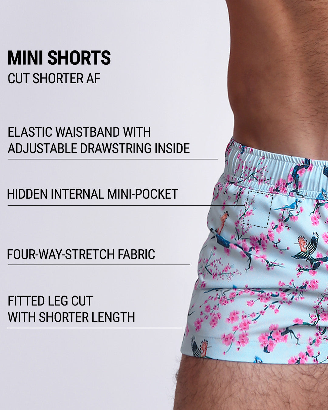 CLOSE TO YOU - Mini Shorts