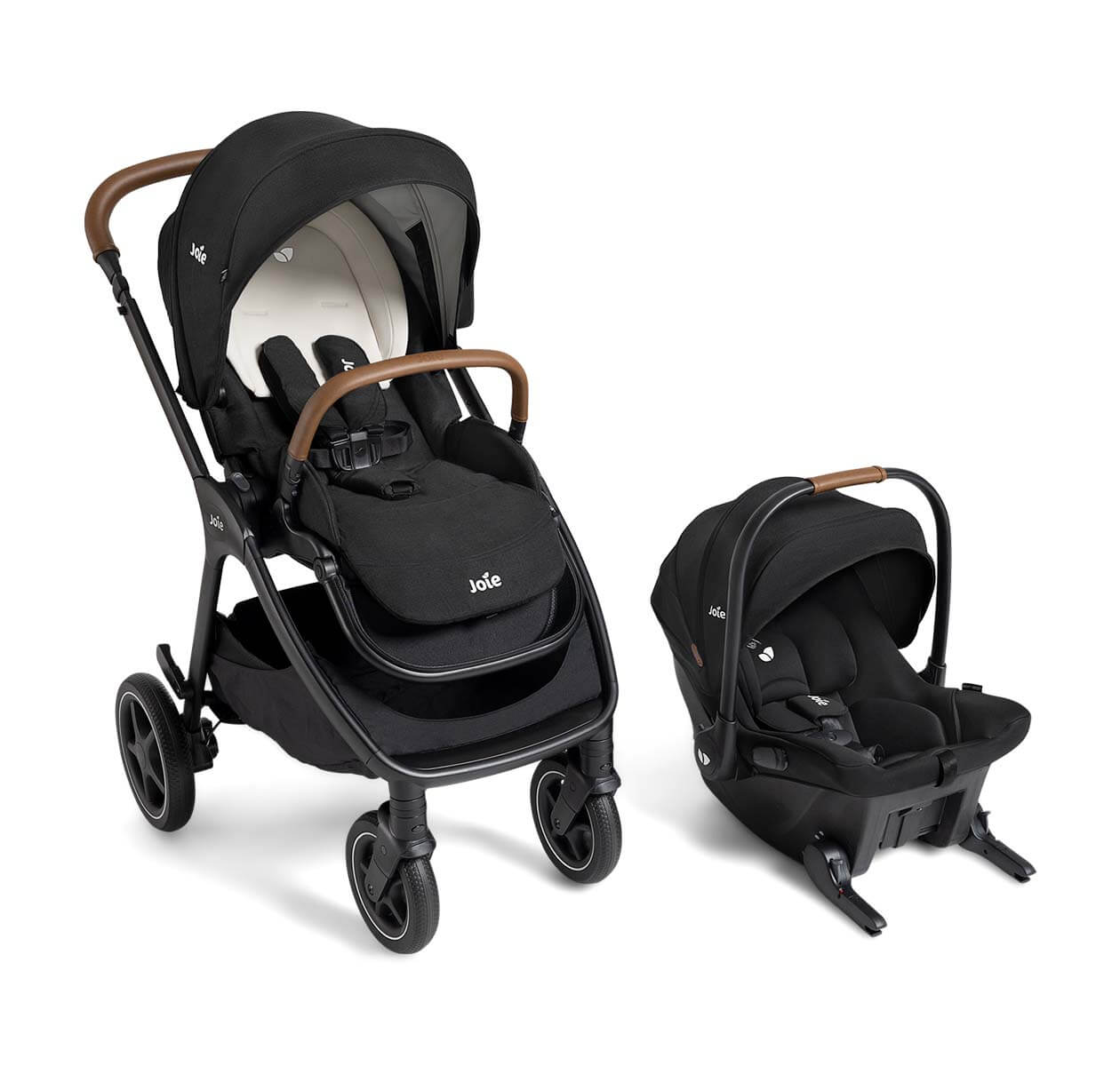 Joie Kava & Mint Latch Travel System | Baseless Car Seat