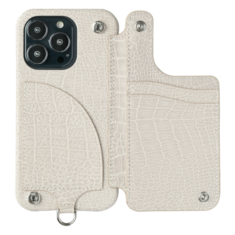 POCHE FLAT CROCO iPhone14Pro