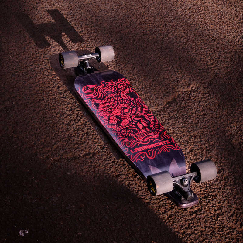 Landyachtz Evo 40 Bear Complete Longboard | High-Speed