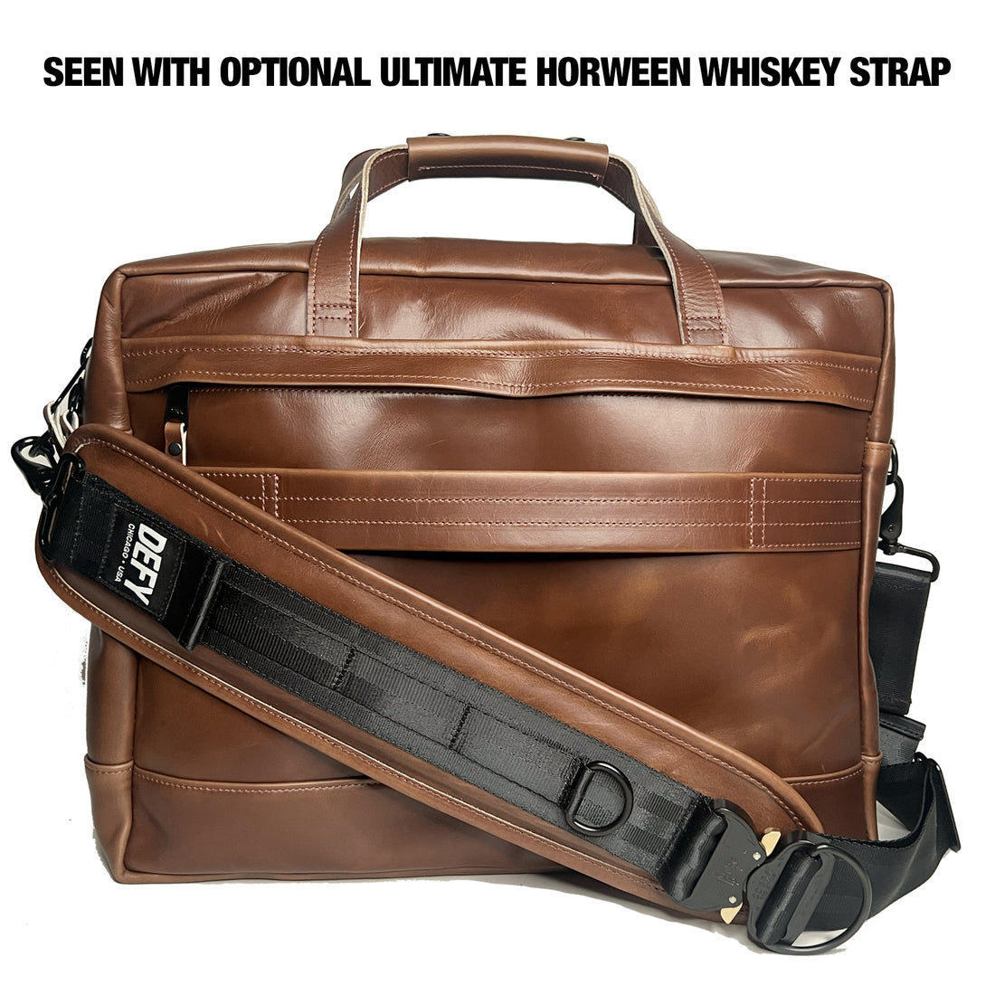 Epic 48 Hour Briefcase | Black Ballistic Nylon – DEFY
