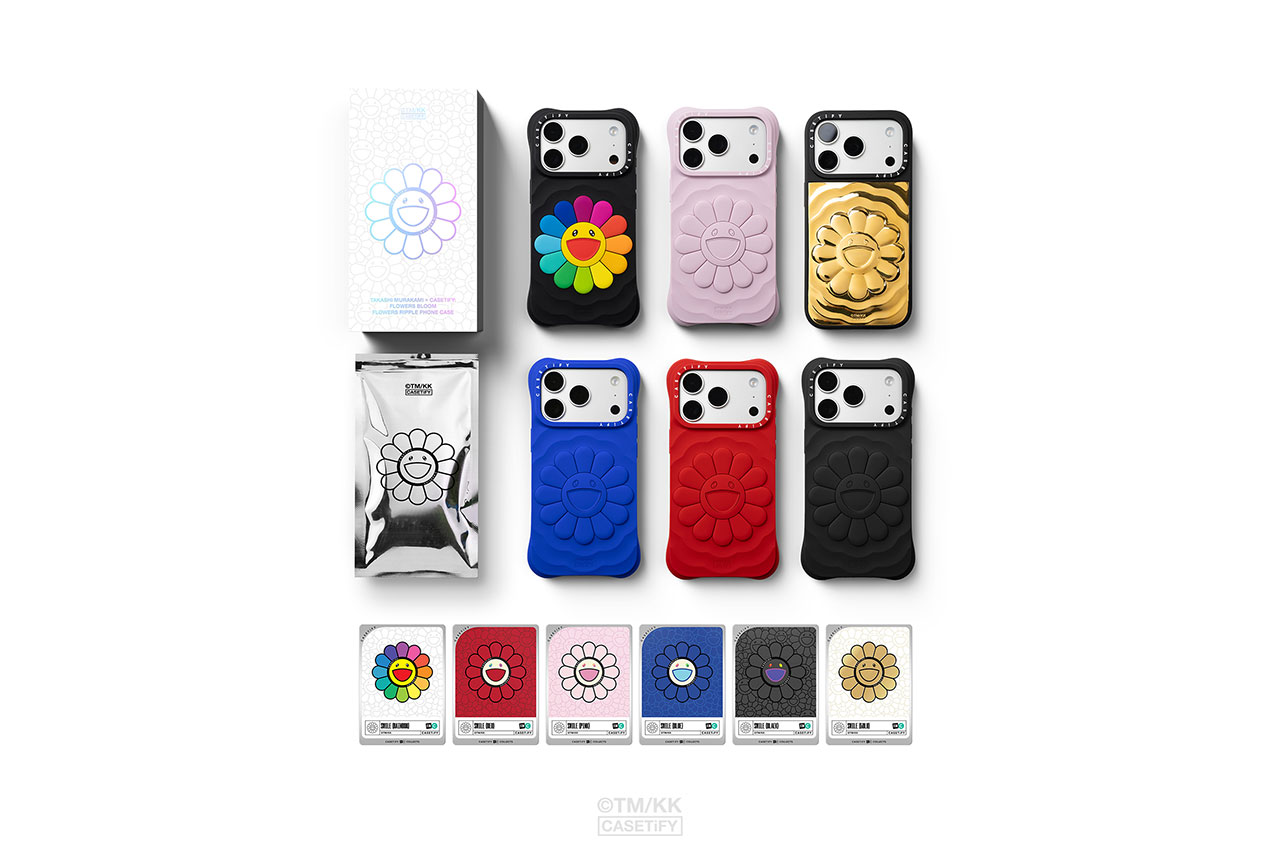 Takashi Murakami and CASETiFY Collab in FLOWERS BLOOM