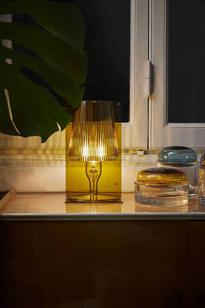 Kartell Table Lamps TAKE AMBER | Kartell