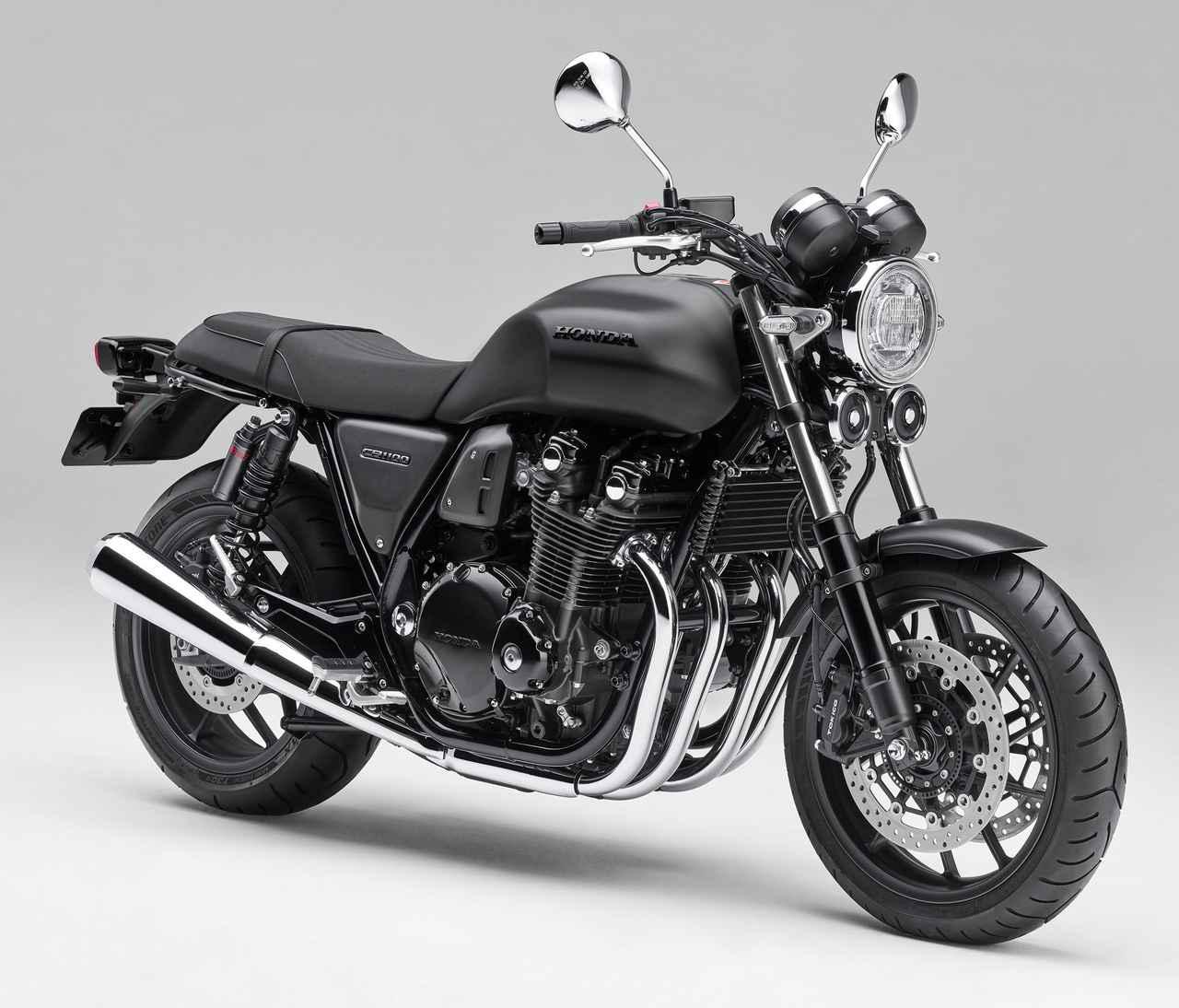 ホンダ「CB1100RS」に特別カラーのマットブラックメタリックがライン