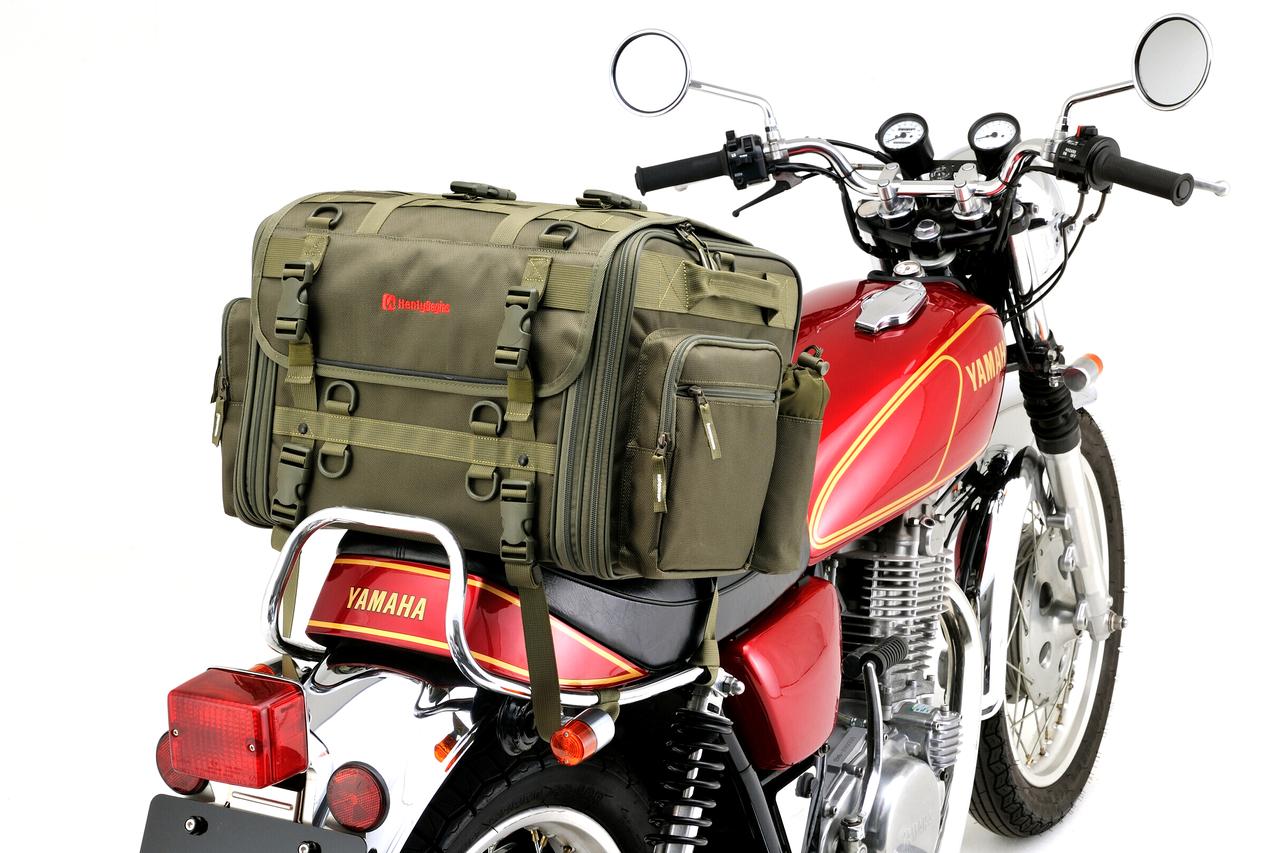 アウトドア感たっぷりのバイク用バッグ！ ヘンリービギンズが新作