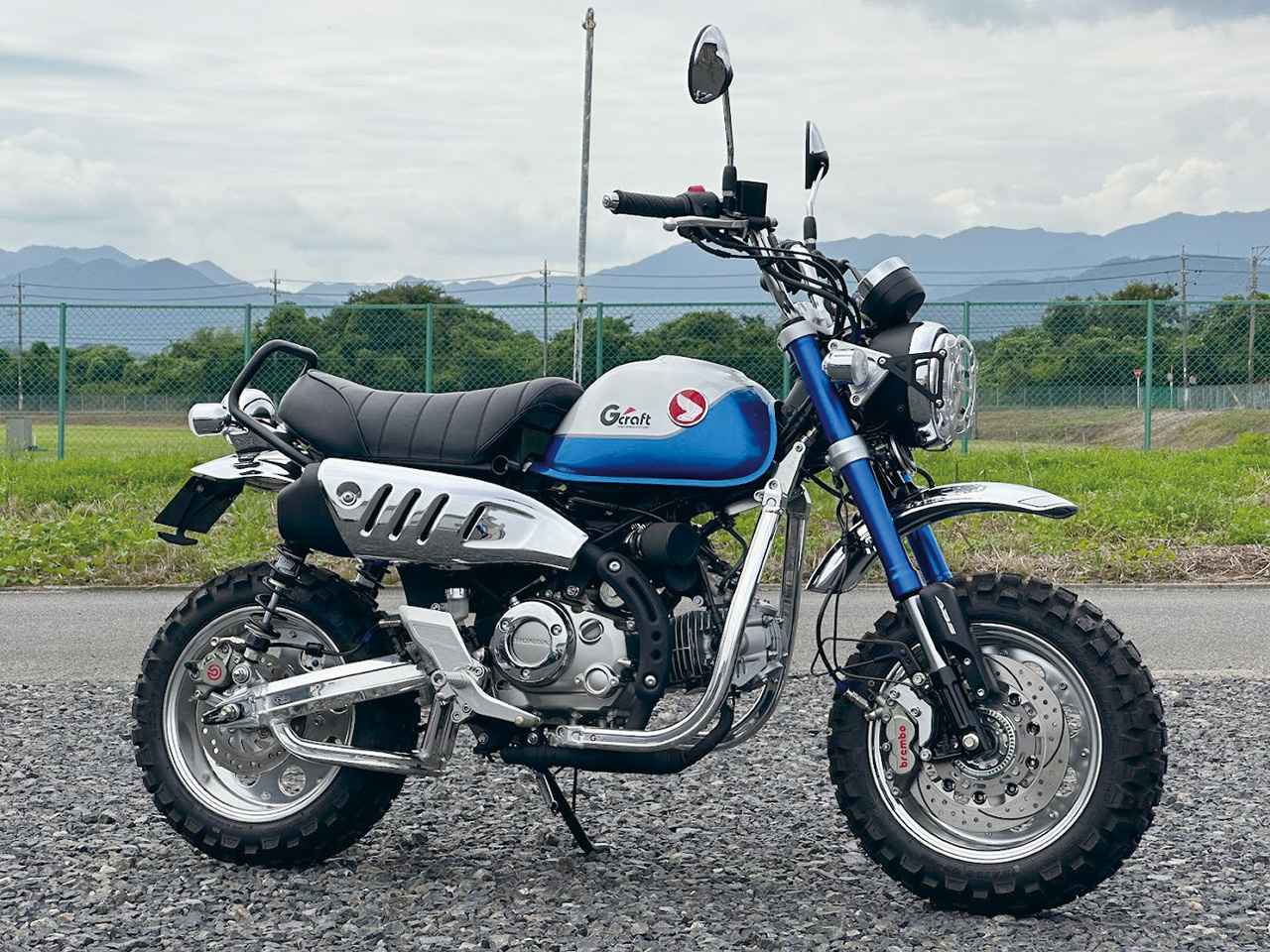 Gクラフトからモンキー125用の新たなフェンダーレスキットが登場