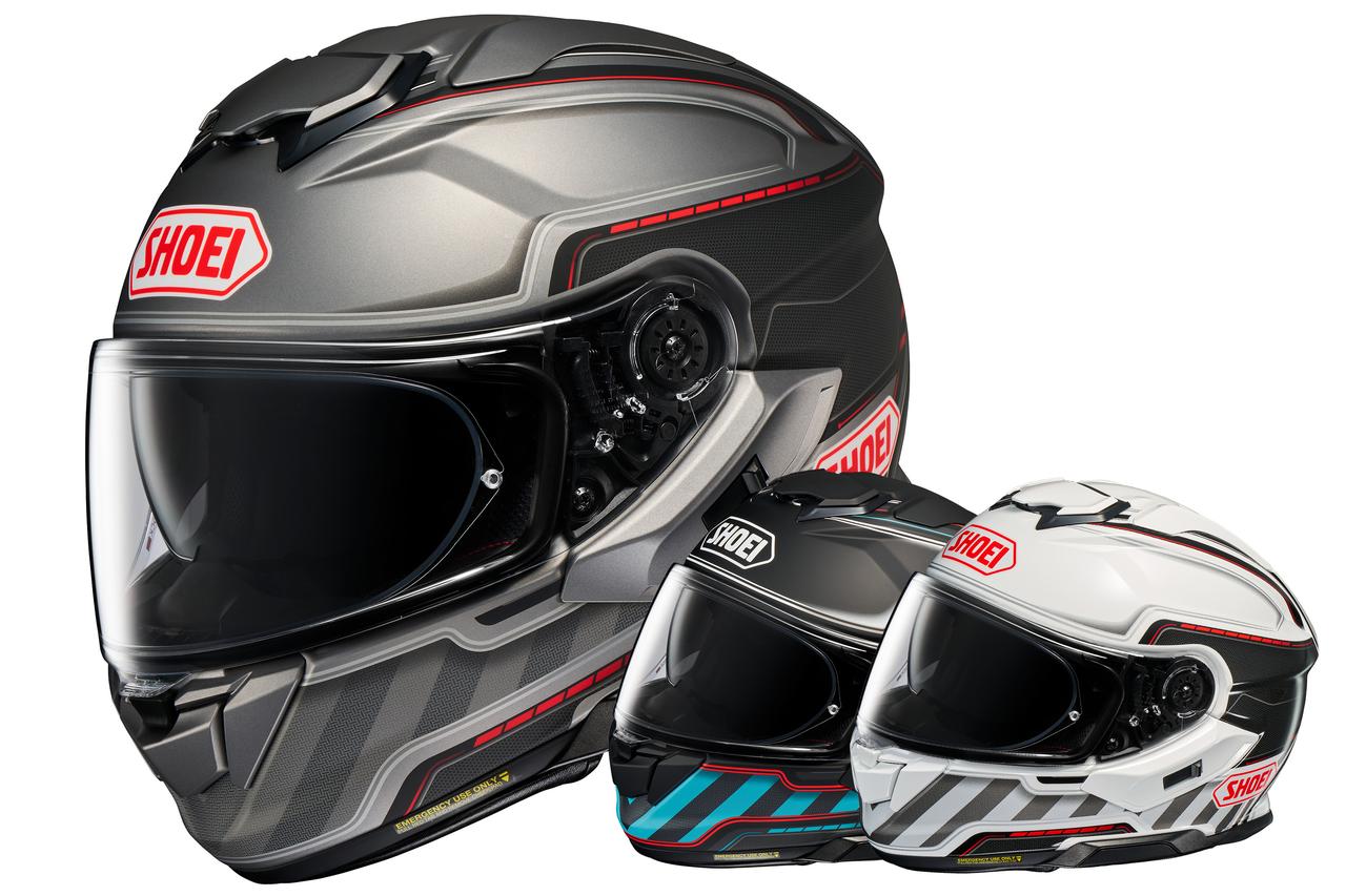 SHOEI「GT-Air3」にニューグラフィックモデル「ディシプリン」が追加