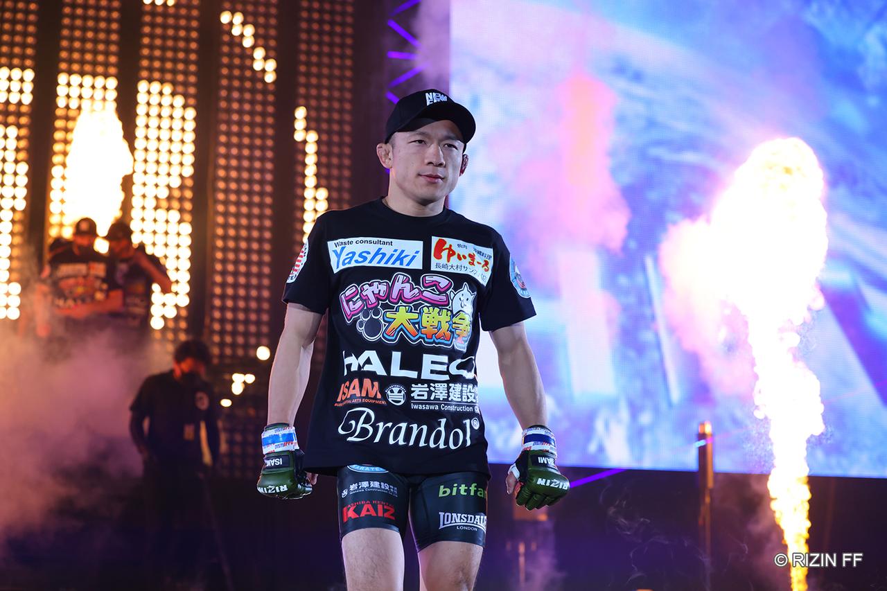 試合結果】湘南美容クリニック presents RIZIN.40 第13試合／扇久保