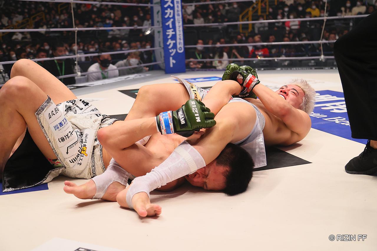 試合結果】湘南美容クリニック presents RIZIN.40 第1試合／YUSHI vs
