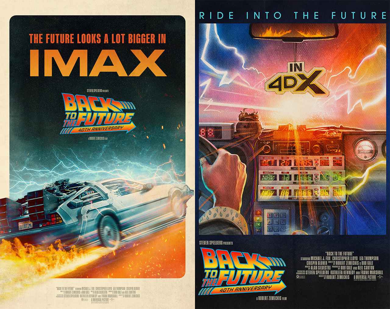 バック・トゥ・ザ・フューチャー』公開40周年限定上映、IMAX＆4DX版