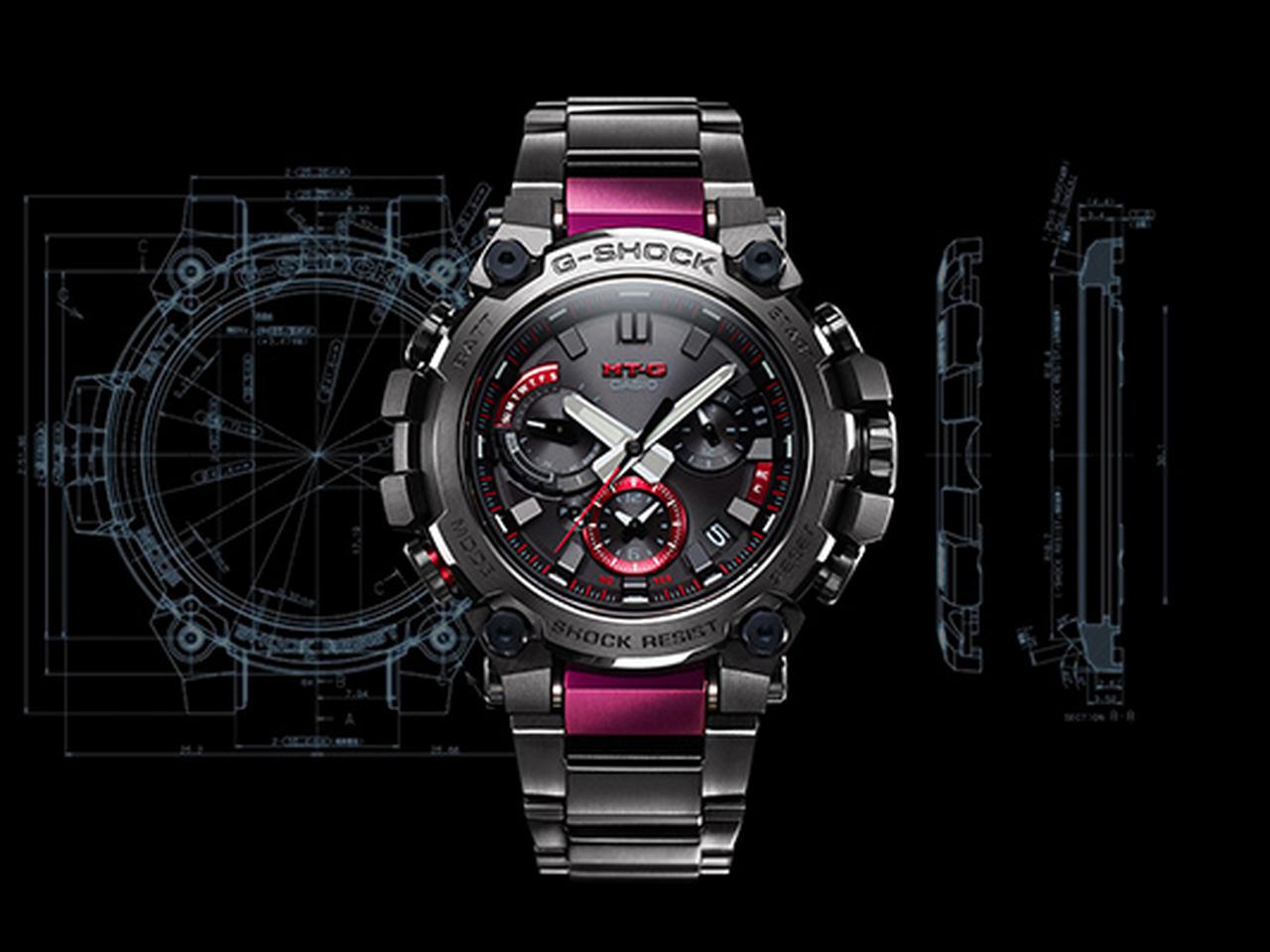 カシオがG-SHOCK「MTG-B3000」を発表。カーボンとメタルを融合させた
