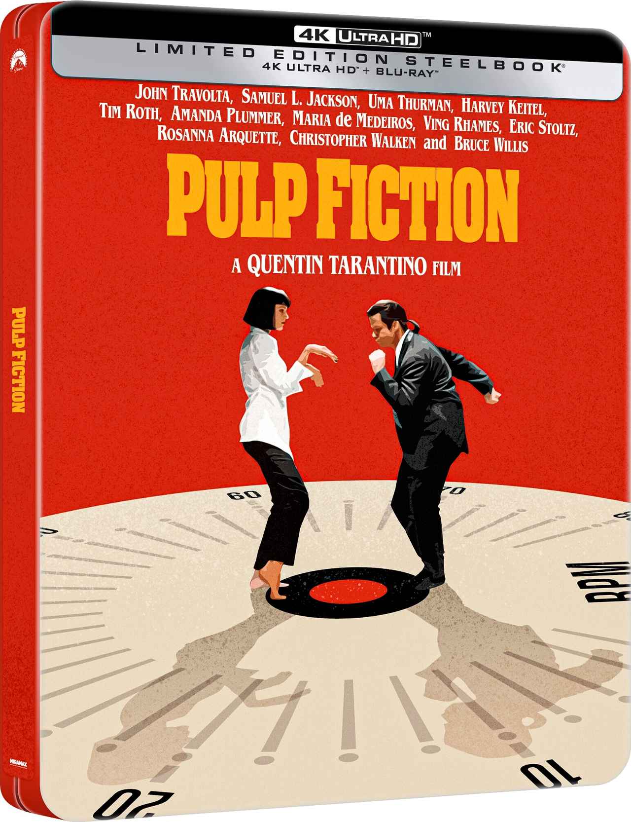 4Kタランティーノ『パルプ・フィクション』【海外盤Blu-ray発売情報