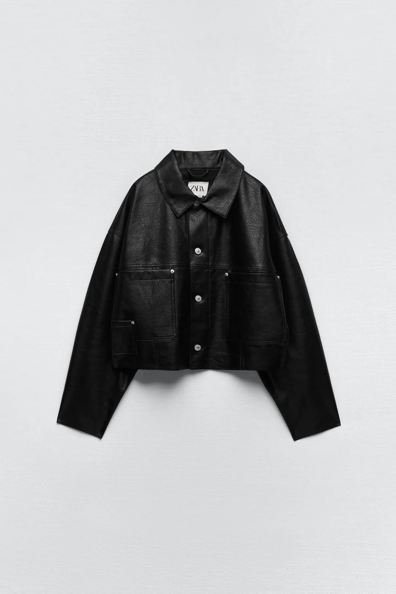 ザラ女に朗報♡ 【ZARA】「レザージャケット」で大人可愛く - 【ftn】