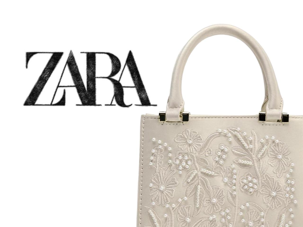 こういうの探してた！【ZARA】持つだけで即こなれる♡「刺繍バッグ