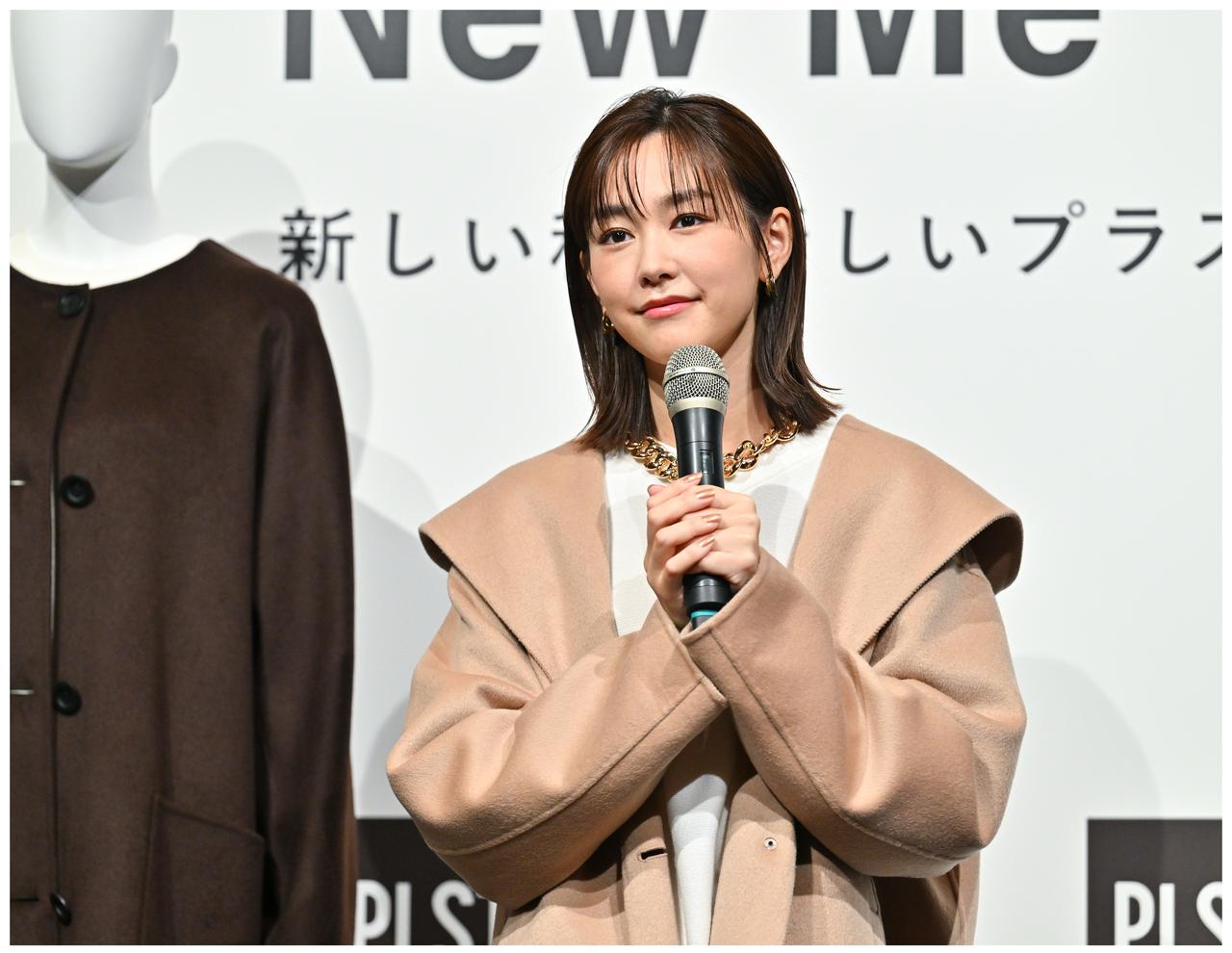 欲しいコートは【PLST】で見つかる！ 新商品発表会に桐谷美玲さんと
