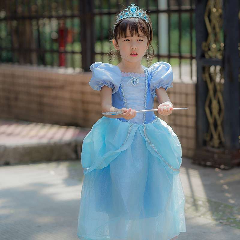 ピアノ発表会 結婚式用 子どもドレス ディズニー シンデレラ風 魔法の
