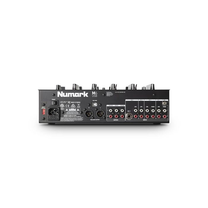 Numark M6 USB 4-Channel USB DJ Mixer - inMusic Store