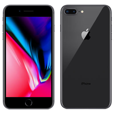 SIMロック解除済】au iPhone8 Plus 64GB A1898 (MQ9K2J/A) スペース
