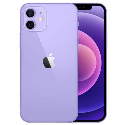 SIMロック解除済】docomo iPhone12 A2402 (MJNH3J/A) 64GB パープル