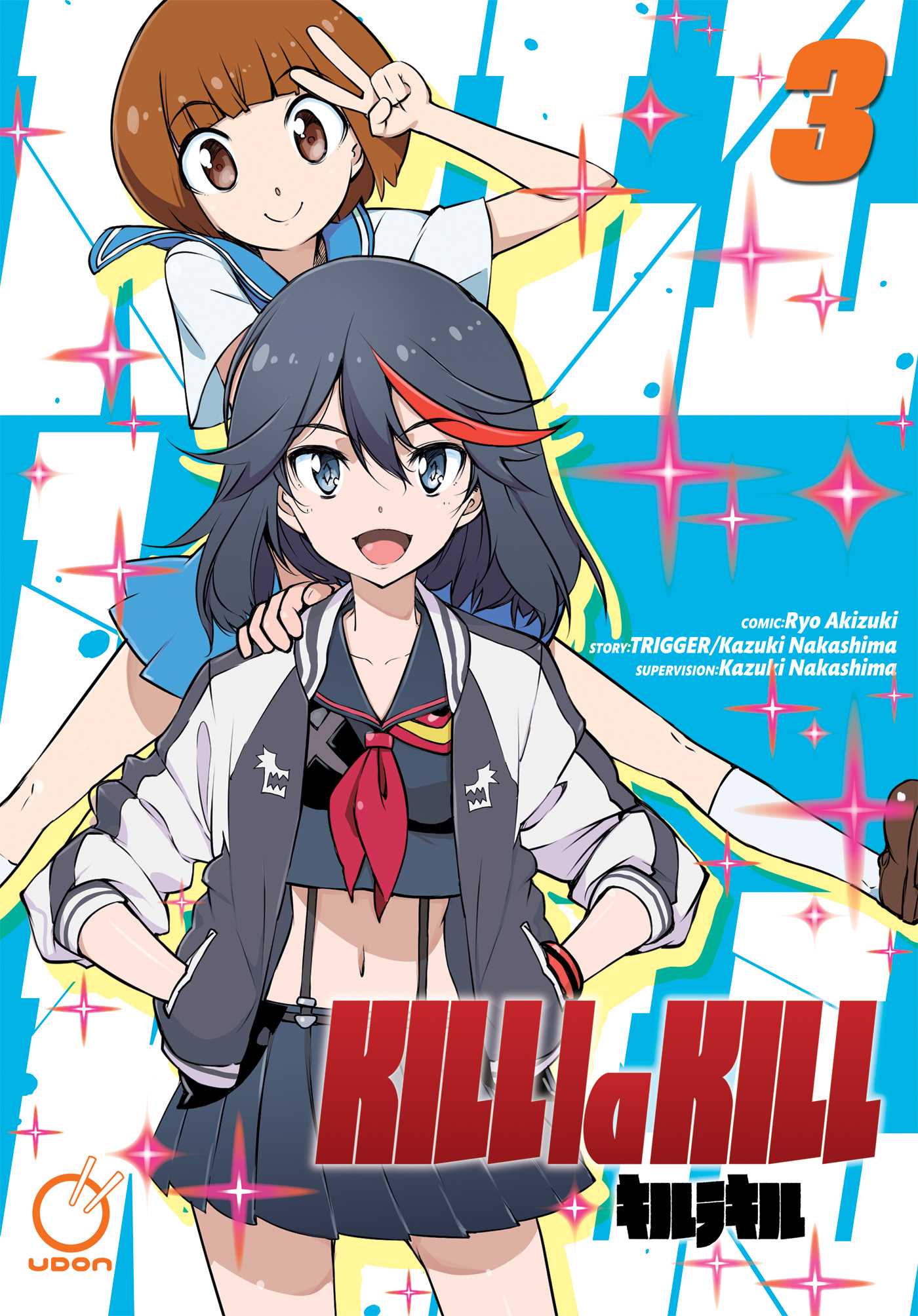 Kill la Kill Volume 3 | Book by Nakashima Kazuki, Ryo Akizuki