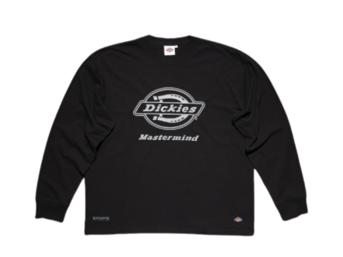 Dickies X Mastermind Japan LS Tee The Dark Street Casual Series Black