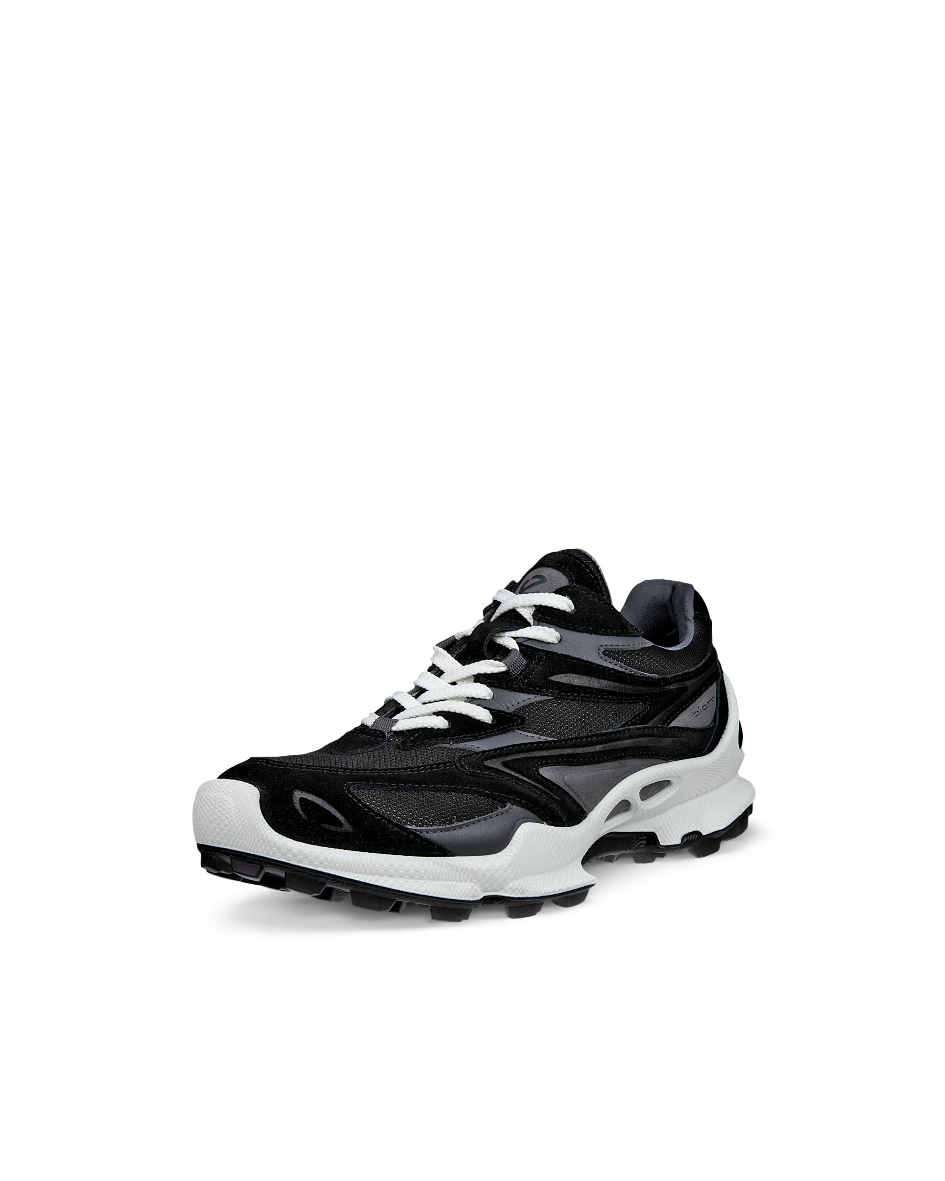 ECCO BIOM C-TRAIL Men メンズ レザースニーカー | ブラック