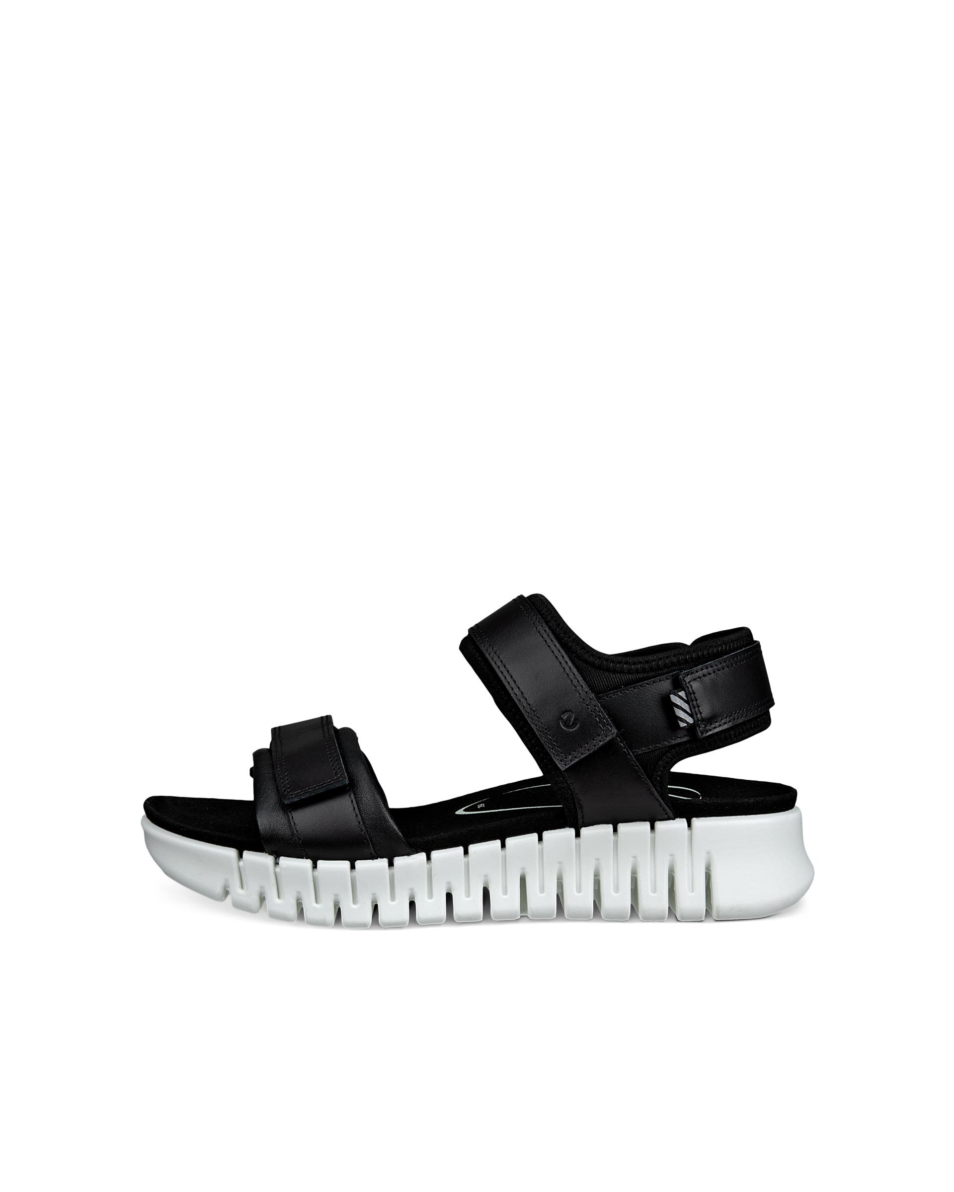 ECCO Flowt Flat Sandal ウィメンズ レザーフラットサンダル | ブラック