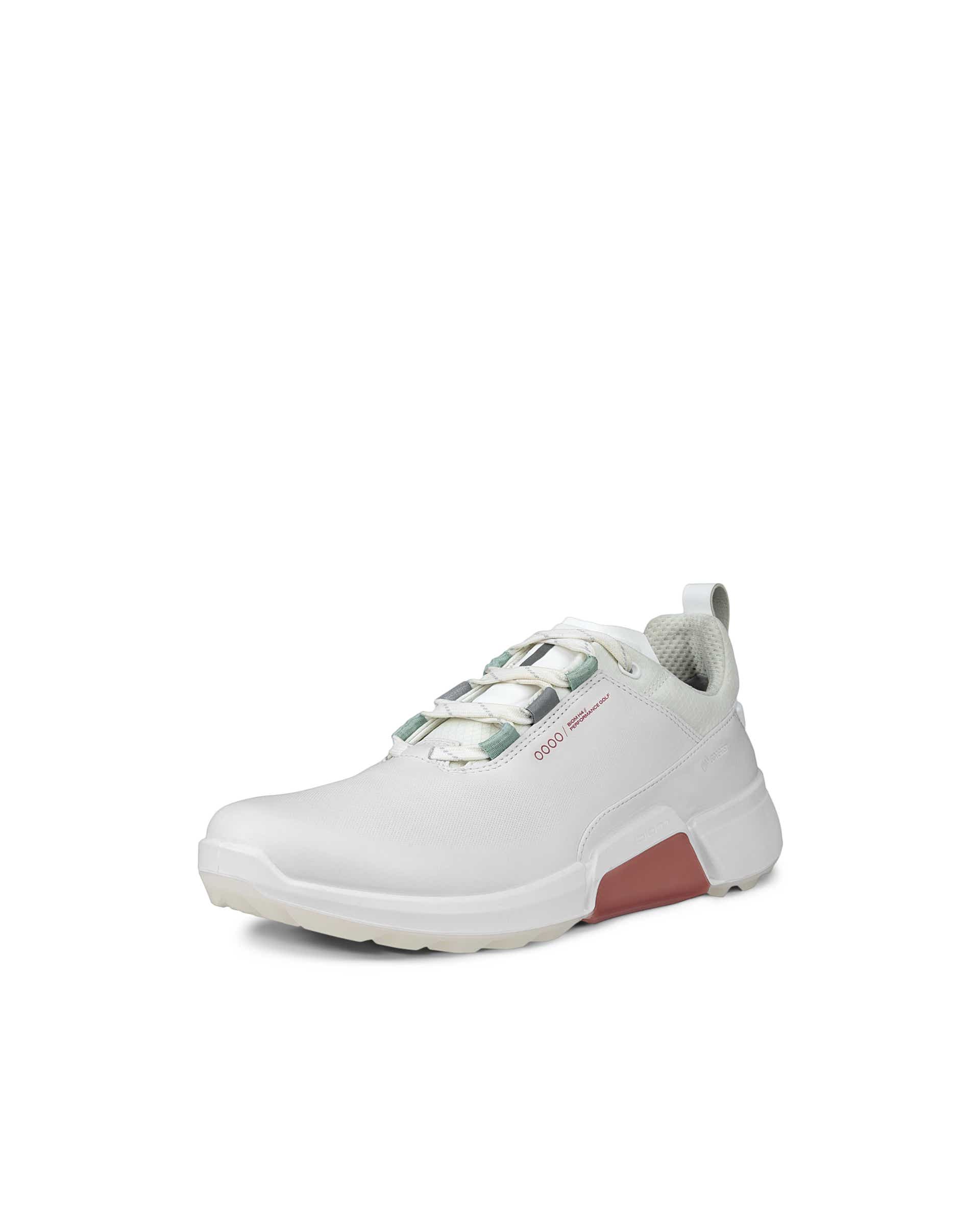 ECCO Golf BIOM H4 ウィメンズ レザーGore-Texゴルフシューズ | ピンク